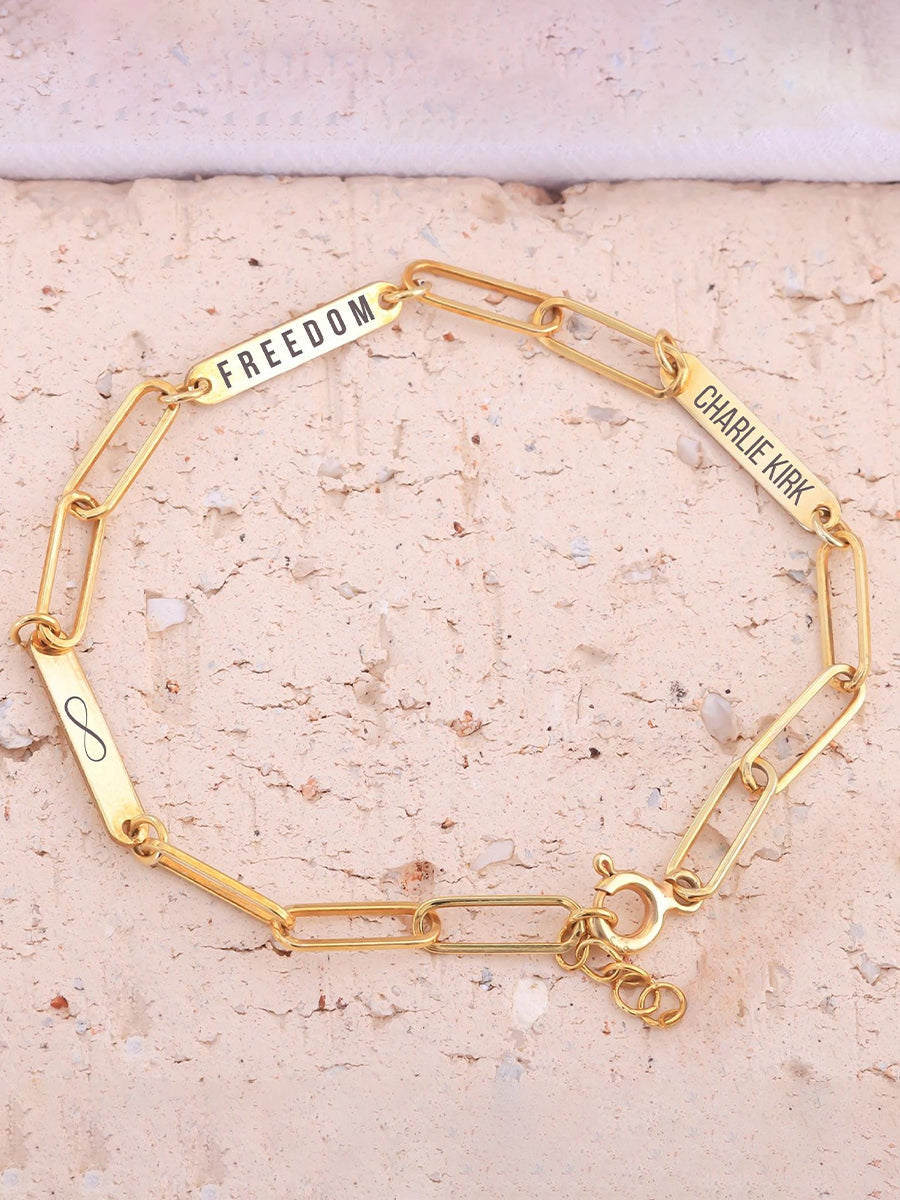 Charlie Kirk Commemorative Bracelet