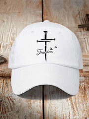 Unisex Freedom Cross Faith Hat