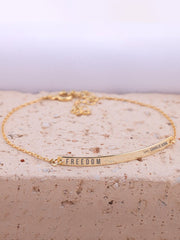 Charlie Kirk Freedom Bracelet