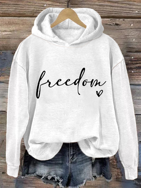 Women's Freedom Charlie Kirk Hoodie