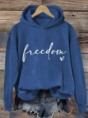Women's Freedom Charlie Kirk Hoodie