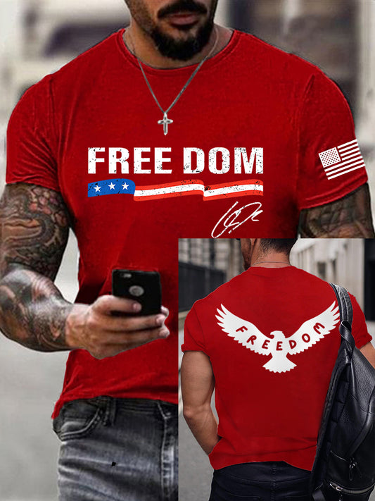 Men's Freedom Charlie Kirk Tee