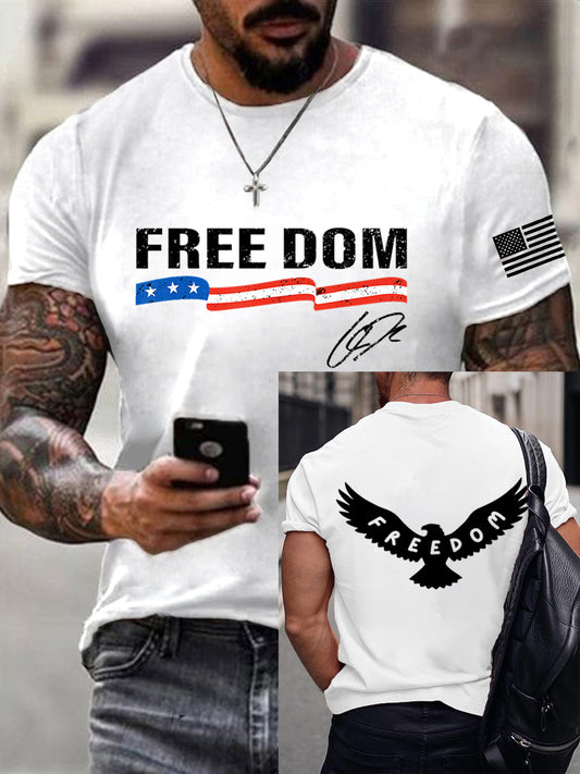 Men's Freedom Charlie Kirk Tee