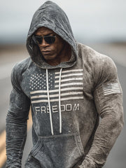 Men's Vintage Freedom Hoodie