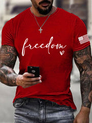 Men's Freedom Charlie Kirk Tee
