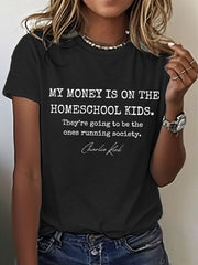 Women's Charlie Freedom Printed T-Shirt