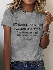 Women's Charlie Freedom Printed T-Shirt