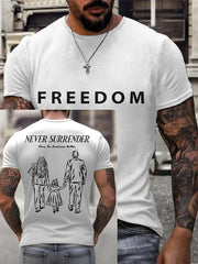 Men's Charlie Freedom Printed T-shirt