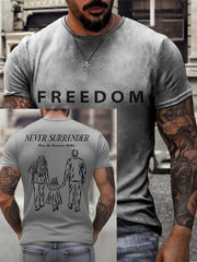 Men's Charlie Freedom Printed T-shirt