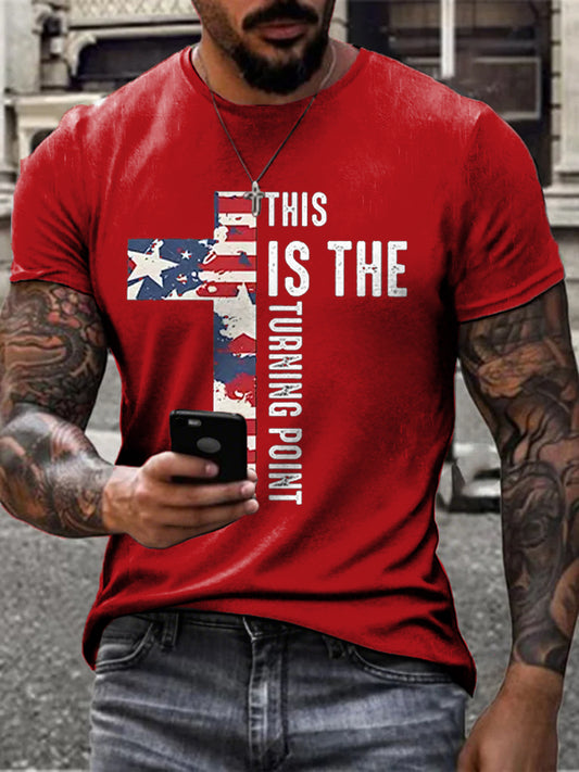 Men's Charlie Freedom Printed T-shirt