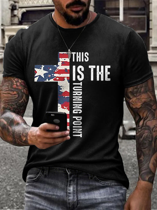 Men's Charlie Freedom Printed T-shirt
