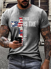 Men's Charlie Freedom Printed T-shirt