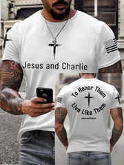 Men's Charlie Freedom Printed T-shirt