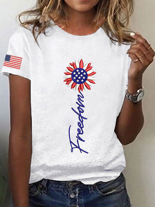 Women's Freedom Is Not Free R.I.P Charlie Kirk  Short Sleeve T-Shirt