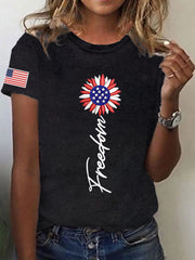 Women's Freedom Is Not Free R.I.P Charlie Kirk  Short Sleeve T-Shirt
