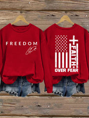 Women's Freedom Is Not Free R.I.P Charlie Kirk sweatshirt