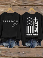 Women's Freedom Is Not Free R.I.P Charlie Kirk sweatshirt