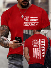 Men's Freedom Is Not Free R.I.P Charlie Kirk Short Sleeve T-shirt